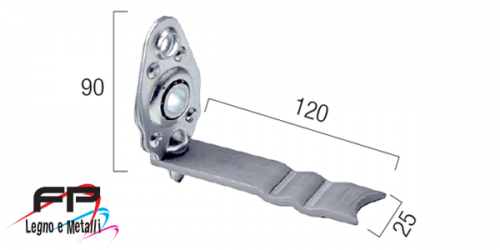 Supporto a murare per riduttore